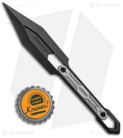 Kershaw Inverse Fixed Blade Polymer Knife (2.6" Black) -Knives Online Store Kershaw Inverse Fixed Blade Polymer Knife Black 1397 BHQ 120837 jr bottlecap