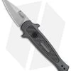Kershaw Launch 12 CA Legal Stiletto Automatic Knife Black (1.9" Stonewash) -Knives Online Store Kershaw Launch 12 Call Legal Stiletto Auto Grey KER7130GRYSW BHQ 114624 jr