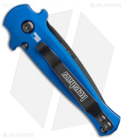 Kershaw Launch 12 Mini Stiletto Automatic Knife Blue/CF (2.5" Black) 7125BLUBLK 5 Kershaw Launch 12 Mini Stiletto Automatic Knife Blue/CF (2.5" Black) 7125BLUBLK - Image 3