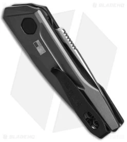 Kershaw Launch 9 Automatic Knife Drop Point Gray Aluminum (1.8" Stonewash) 8 Kershaw Launch 9 Automatic Knife Drop Point Gray Aluminum (1.8" Stonewash) -Knives Online Store Kershaw Launch 9 Gray Automatic Knife Stonewash BHQ 145446 td side