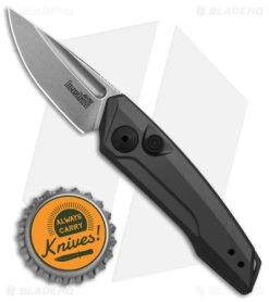 Kershaw Launch 9 Automatic Knife Drop Point Gray Aluminum (1.8" Stonewash) 9 Kershaw Launch 9 Automatic Knife Drop Point Gray Aluminum (1.8" Stonewash) -Knives Online Store Kershaw Launch 9 Gray Automatic Knife Stonewash BHQ 145446 td size