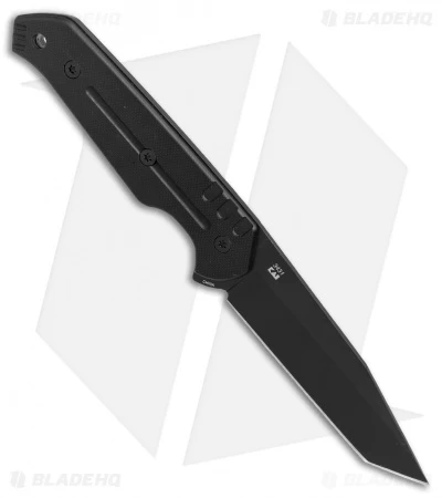 Kershaw Tone Fixed Blade Knife Black G-10 (3.75" Black) 3431X 4 Kershaw Tone Fixed Blade Knife Black G-10 (3.75" Black) 3431X - Image 2