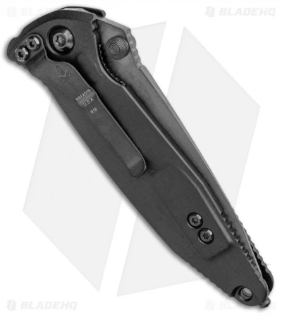 Marfione Custom Socom Elite T/E Knife Black Stingray Inlay (4" DLC Apocalyptic) 5 Marfione Custom Socom Elite T/E Knife Black Stingray Inlay (4" DLC Apocalyptic) - Image 3