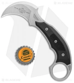Microtech Bastinelli Iconic Left-Hand Karambit Fixed Blade (Stonewash) 118-10L -Knives Online Store Microtech Bastinelli Iconic LH Karambit SW 118 10L BHQ 103567 jr bottlecap