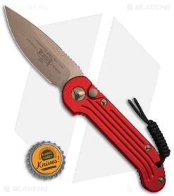 Microtech LUDT Automatic Knife Red (3.4" Bronze) 135-13RD 9 Microtech LUDT Automatic Knife Red (3.4" Bronze) 135-13RD -Knives Online Store Microtech LUDT Automatic Knife Red 3in Bronze BHQ 50130 td size