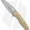 Microtech Sigil MK6 Frame Lock Knife Brass (3.75" Apocalyptic Serr) -Knives Online Store Microtech Sigil MK6 FL Brass Apocalyptic Serr 196 11 APBR BHQ 77449 jr