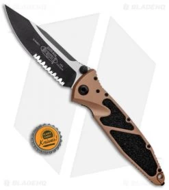 Microtech Socom Elite Manual Knife Tan (4" Black Serr) 160-2TA -Knives Online Store Microtech Socom Elite Manual Tan Black Serr 160 2TA BHQ 10391 jr bottlecap