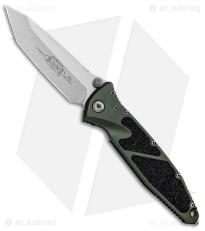 Microtech Socom Elite Tanto Manual Knife OD Green (4" Stonewash) 161-10OD 3 Microtech Socom Elite Tanto Manual Knife OD Green (4" Stonewash) 161-10OD