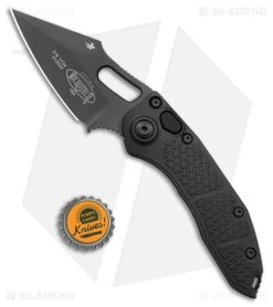 Microtech Stitch-A S/E Automatic Knife Black (3.75" Black) 9 Microtech Stitch-A S/E Automatic Knife Black (3.75" Black) -Knives Online Store Microtech Stitch A SE Auto Black Black BHQ 180444 jr bottlecap