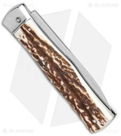 Mikov 241 Predator Lever Lock Automatic Knife Stag Bayonet (3.75" Polish) 8 Mikov 241 Predator Lever Lock Automatic Knife Stag Bayonet (3.75" Polish) -Knives Online Store Mikov 241 Predator LL Auto ABS Stag Bayo BHQ 92866 jr side