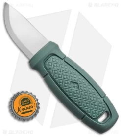 Morakniv Eldris Pocket-Size Fixed Blade Knife Mint Green (2.1" Satin) -Knives Online Store Morakniv Eldris LightDuty Fixed Blade Knife Mint Green 2in 125thcm Satin BHQ 137575 td size
