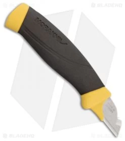 Morakniv Electrician Fixed Blade Knife Black/Yellow (1.25" Satin)