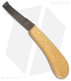 Morakniv Equus Farrierâs Hoof Knife Left-Hand Wood (3" Black) 180 Wide
