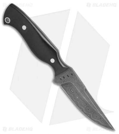 Olamic Cutlery Voykar Compact Fixed Blade Knife Micarta (4.25" Damascus) #4364 4 Olamic Cutlery Voykar Compact Fixed Blade Knife Micarta (4.25" Damascus) #4364 - Image 2