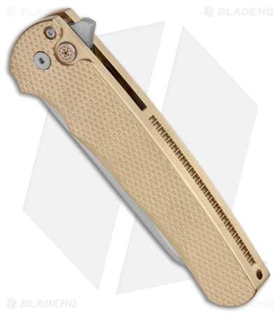 Pro-Tech Custom Malibu Plunge Lock Knife Bronze Aluminum (3.3" Polish 20CV) 4 Pro-Tech Custom Malibu Plunge Lock Knife Bronze Aluminum (3.3" Polish 20CV) - Image 2