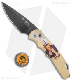 Pro-Tech TR-4 Automatic Knife Custom PK Vintage Uncle Sam (4" Black) -Knives Online Store Protech TR 4 Auto Custom PK Vintage Uncle Sam Black BHQ 107331 jr bottlecap