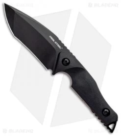 Real Steel Doppler Tactical Fixed Blade Black G-10 (4.25" Black)