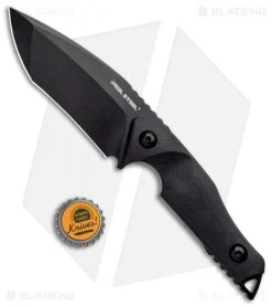 Real Steel Doppler Tactical Fixed Blade Black G-10 (4.25" Black) -Knives Online Store Real Steel Doppler Tactical Black G 10 Black BHQ 94644 jr bottlecap