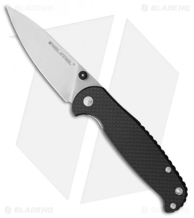 Real Steel H6 Elegance Liner Lock Knife Black CF/G-10 (3.75" Satin) RS7611 3 Real Steel H6 Elegance Liner Lock Knife Black CF/G-10 (3.75" Satin) RS7611