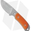 Real Steel Hunter 165 Fixed Blade Knife Orange G-10 (2.75" Stonewash)