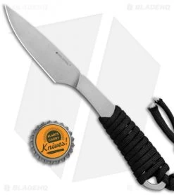 Real Steel Marlin Fixed Blade Knife Black Paracord (2.6" Stonewash) -Knives Online Store Real Steel Martin Black Paracord SW 3515 BHQ 87806 jr bottlecap