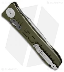 SOG Knives Spec Elite II Large Automatic Knife OD Green (4" Satin) SE-61OD -Knives Online Store SOG Spec Elite II Large OD Green Satin SE 61OD BHQ 70989 jr side