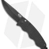 SOG Tac Ops Automatic Knife Black Canvas Micarta (3.5" S35VN Black) 2 SOG Tac Ops Automatic Knife Black Canvas Micarta (3.5" S35VN Black) -Knives Online Store SOG Tac Ops Auto Black Canvas Micarta Black TO1011 BX BHQ 52251 jr
