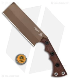 TOPS Knives Nata Fixed Blade Knife (6.5" Midnight Bronze) TNAT-02 -Knives Online Store TOPS Knives Nata Midnight Bronze TNAT 02 BHQ 176404 jr bottlecap