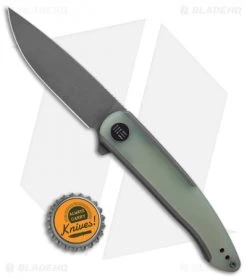 WE Knife Co. Smooth Sentinel Frame Lock Knife Gray Titanium/Natural G-10 (3" SW) 9 WE Knife Co. Smooth Sentinel Frame Lock Knife Gray Titanium/Natural G-10 (3" SW) -Knives Online Store WE Knife Co Smooth Sentinel Frame Lock Knife Black Ti Gray BHQ 13904 td size