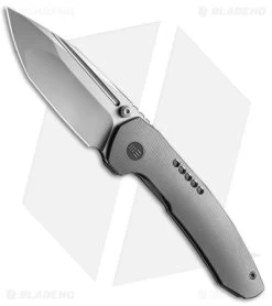 WE Knife Co. Trogon Frame Lock Knife Gray Titanium (3" BB) WE22002-1
