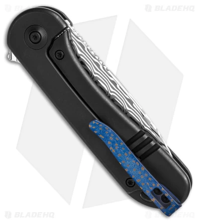 WE Knife Co. Elementum Frame Lock Black Titanium (3" Damascus) 5 WE Knife Co. Elementum Frame Lock Black Titanium (3" Damascus) - Image 3
