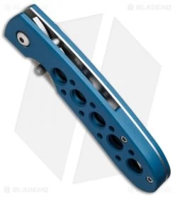 Vintage Benchmade Leopard 612S-BLU Liner Lock Knife (3.0" Satin Serr) 8 Vintage Benchmade Leopard 612S-BLU Liner Lock Knife (3.0" Satin Serr) -Knives Online Store benchmade 612s blu bottom cm