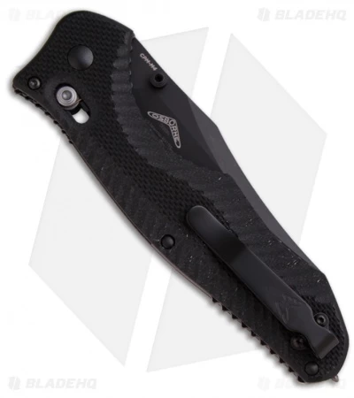 Benchmade 810SBK Contego AXIS Lock Knife (3.98" Black Serr) 4 Benchmade 810SBK Contego AXIS Lock Knife (3.98" Black Serr) - Image 2