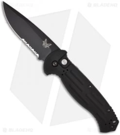 Benchmade 9051SBK AFO II Automatic Knife (3.56" Black Serr) *Used*