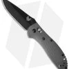 Benchmade Griptilian AXIS Lock Knife Gray/Blue G-10 (3.45" Black) 551BK-1 -Knives Online Store benchmade griptilian 551bk 1 cm