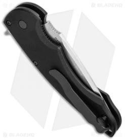 Benchmade Precinct Flipper Liner Lock Knife Black G-10 (3.3" Satin) Ball 320 -Knives Online Store benchmade precinct flipper 320 side cm