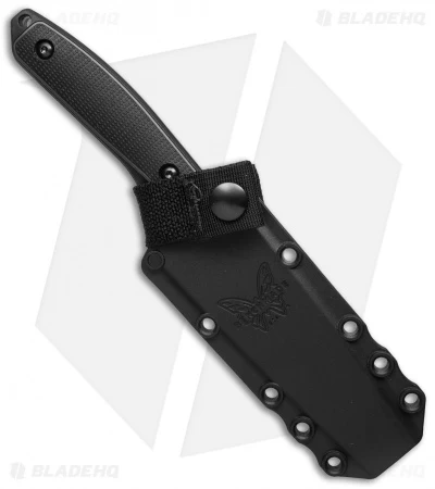 Benchmade Protagonist Drop Point Knife Black G-10 (4.54" Black Serr) 169SBK 5 Benchmade Protagonist Drop Point Knife Black G-10 (4.54" Black Serr) 169SBK - Image 3