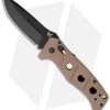 Benchmade 2750 Adamas Automatic Knife Tan (3.82" Black) 2750BKSN 1 Benchmade 2750 Adamas Automatic Knife Tan (3.82" Black) 2750BKSN -Knives Online Store benchmade sibert auto adamas 2750bksn bhq 11299 jr