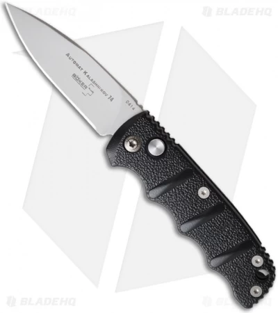 Boker Mini Kalashnikov Automatic Knife Black (2.5" D2 Bead Blast) 3 Boker Mini Kalashnikov Automatic Knife Black (2.5" D2 Bead Blast)