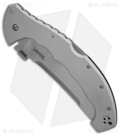 Cold Steel 5.5" Talwar Lockback Knife Gray G-10 (Satin CTS-XHP) TXVSLV 4 Cold Steel 5.5" Talwar Lockback Knife Gray G-10 (Satin CTS-XHP) TXVSLV - Image 2