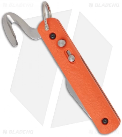 Colonial Rescue Automatic Hook Knife Tool Orange (1.75" Polish Plain) R-51 3 Colonial Rescue Automatic Hook Knife Tool Orange (1.75" Polish Plain) R-51