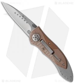 CRKT Elishewitz E-Lock 7323 Automatic Conversion Bronze (2.75" Satin)