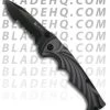 CRKT Black Tiny Tighe Breaker Spring Assisted Knife (2.9" Black Serr) 1097K -Knives Online Store crkt1097ktinytighebreaker