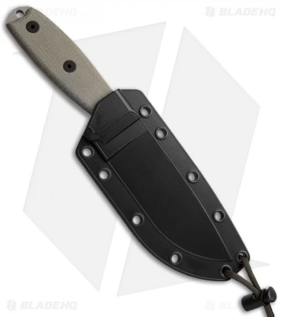 ESEE Knives ESEE-4P-MB-SS Knife Micarta MOLLE Back (4.5" 440C) 4 ESEE Knives ESEE-4P-MB-SS Knife Micarta MOLLE Back (4.5" 440C) - Image 2