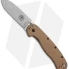 BRK Jeff Randall Avispa Frame Lock Knife Coyote Brown (3.5" Stonewash) -Knives Online Store esee avispa framelock brk1301cb tan