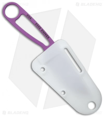 ESEE Izula Fixed Blade Neck Knife + Kit Extras (2.875" Purple) 4 ESEE Izula Fixed Blade Neck Knife + Kit Extras (2.875" Purple) - Image 2