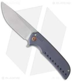 Ferrum Forge N-TAC Flipper Knife Purple/Slide Titanium (3" Stonewash)