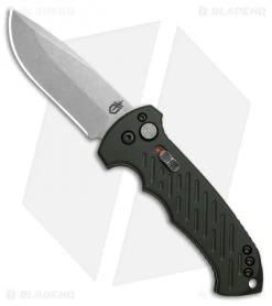 Gerber Auto 06 10th Anniversary Automatic Knife OD Green (3.6" Stonewash)