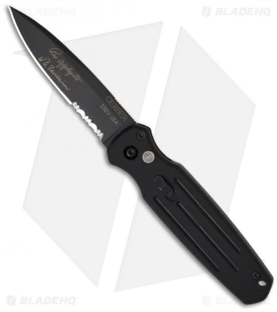 Gerber Mini Covert Automatic Knife Black (2.8" Black Serr) 30-000244 3 Gerber Mini Covert Automatic Knife Black (2.8" Black Serr) 30-000244