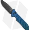 Kershaw Emerson Launch 5 Automatic Knife Blue Aluminum (3.4" Black) 7600BLUBLK 2 Kershaw Emerson Launch 5 Automatic Knife Blue Aluminum (3.4" Black) 7600BLUBLK -Knives Online Store kershaw emerson launch 5 blue ker7600blublk BHQ 37457 jr